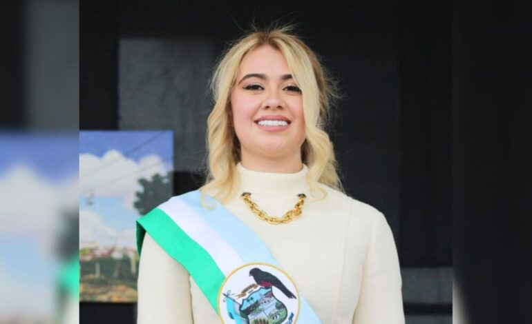  Gina Vanesa Silva con 24 años se convierte en la alcaldesa más joven del país